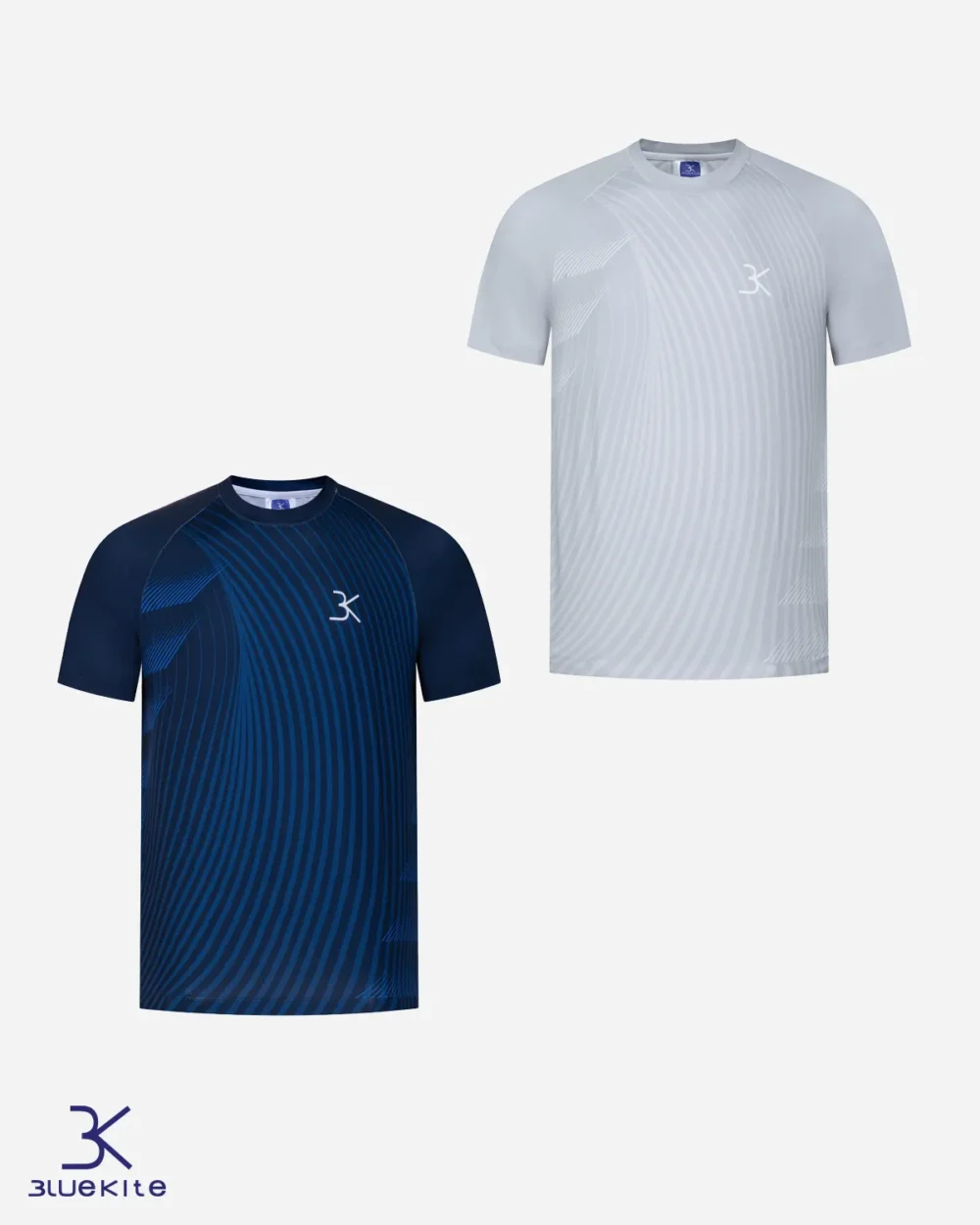 Combo 2 Áo Áo Thun Nam T-Shirt Cổ Trơn Tay Ngắn Chất Liệu CoolMax- BKT107M - Hình ảnh 3