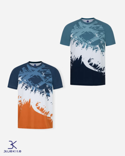 Combo 2 Áo T-Shirt Thun Lạnh CoolMax Co Giãn 4 Chiều, Không Nhăn BKT108M