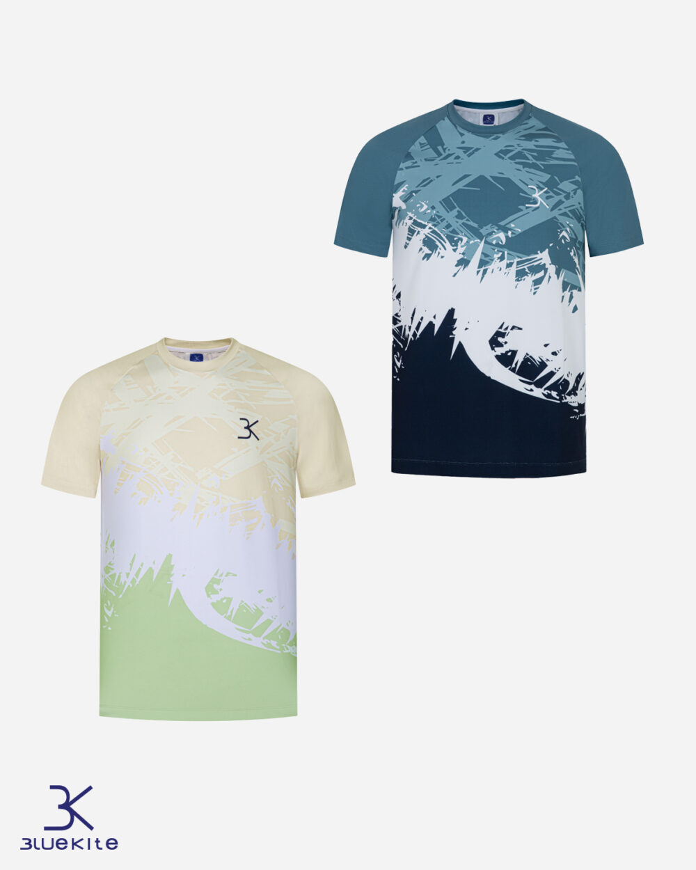 Combo 2 Áo T-Shirt Thun Lạnh CoolMax Co Giãn 4 Chiều, Không Nhăn BKT108M - Hình ảnh 5