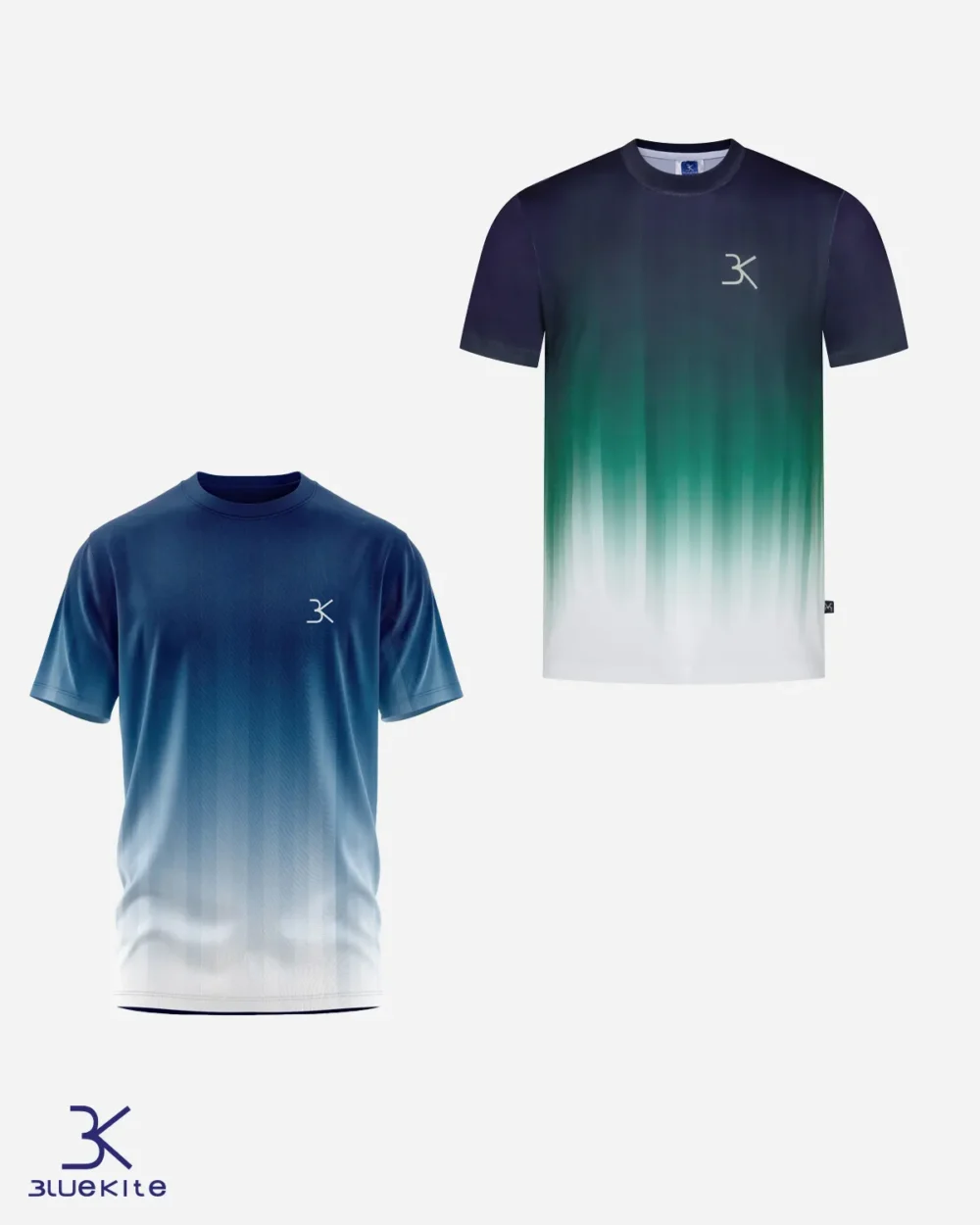 Combo 2 Áo T-shirt thể thao Bluekite không nhăn, co giãn 4 chiều chất liệu CoolMax BKT110M - Hình ảnh 7