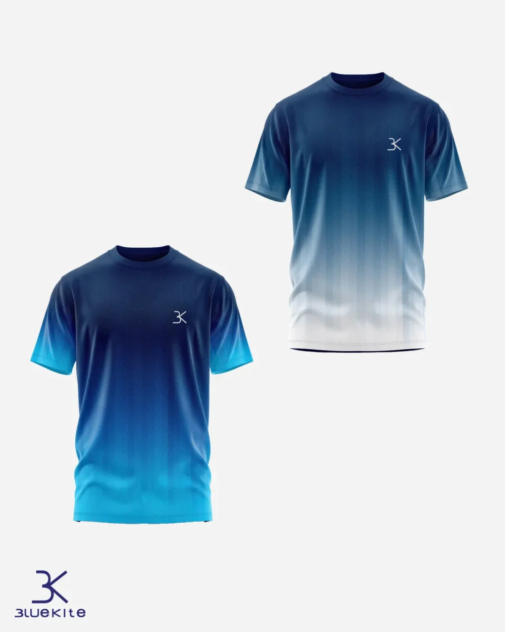 Combo 2 Áo T-shirt thể thao Bluekite không nhăn, co giãn 4 chiều chất liệu CoolMax BKT110M - Hình ảnh 2