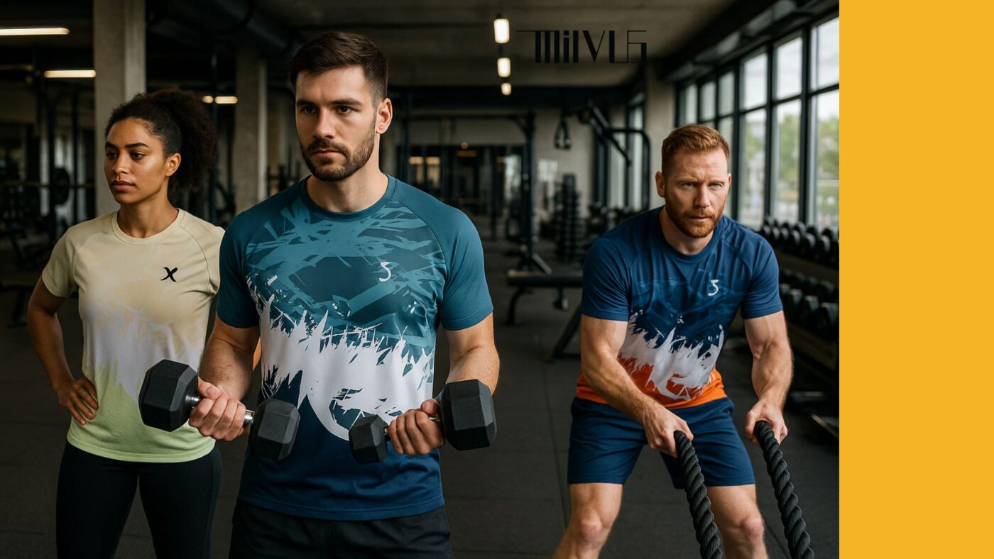 Áo thun thể thao cho người tập gym