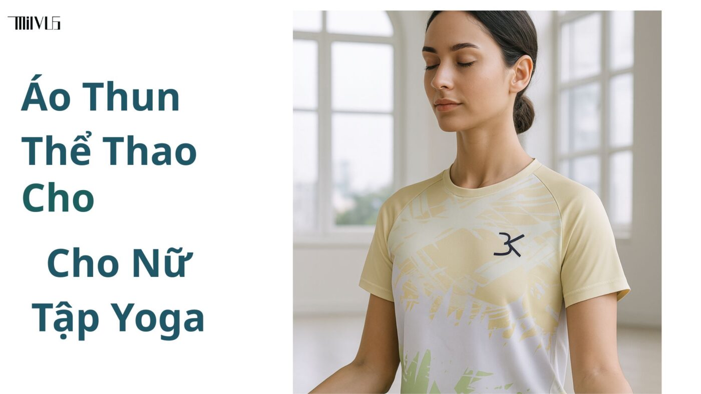 Áo thun thể thao cho người tập yoga