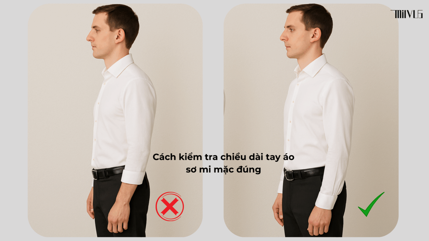 Áo Sơ Mi Trắng Cho Người Cao