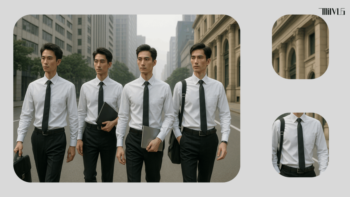 Áo Sơ Mi Trắng Cho Người Gầy