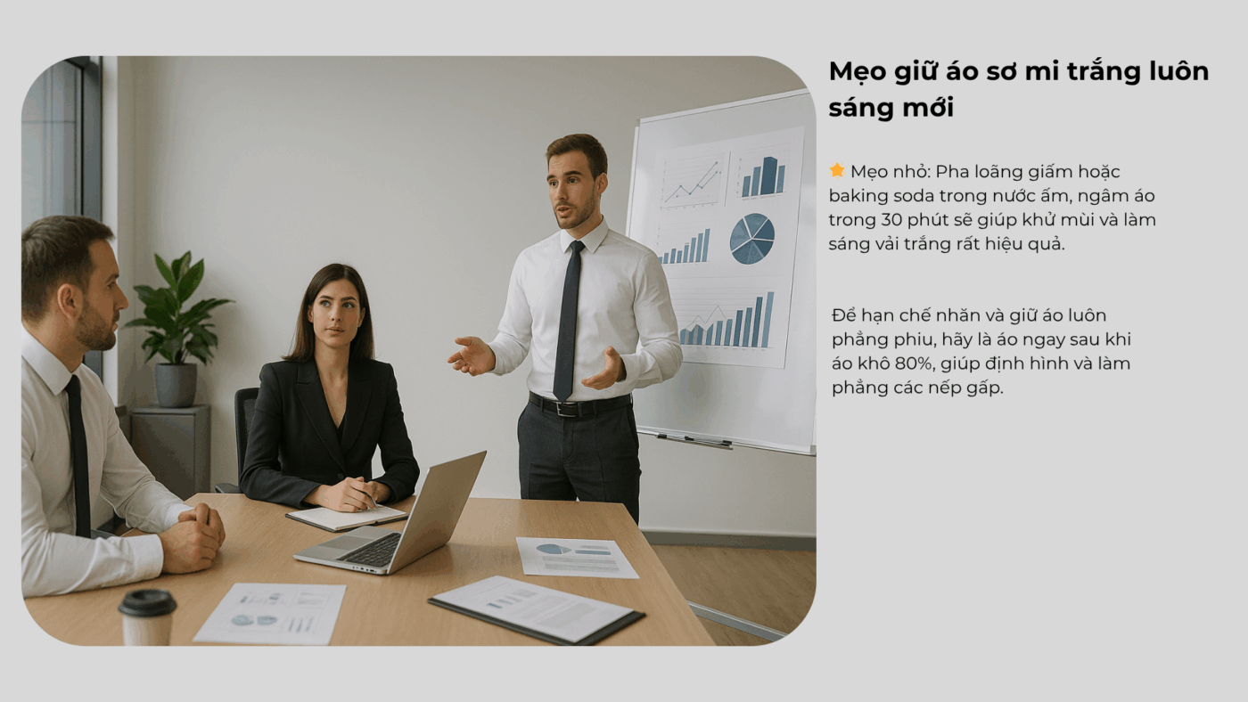 Áo Sơ Mi Trắng Cho Nhân Viên Thư Ký