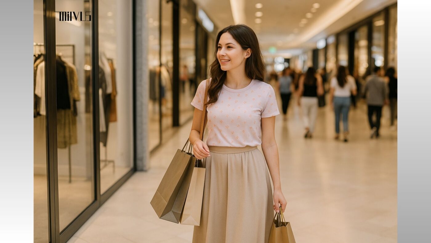 Áo Thun Nữ Họa Tiết Hoa Nhỏ Màu Pastel Nữ