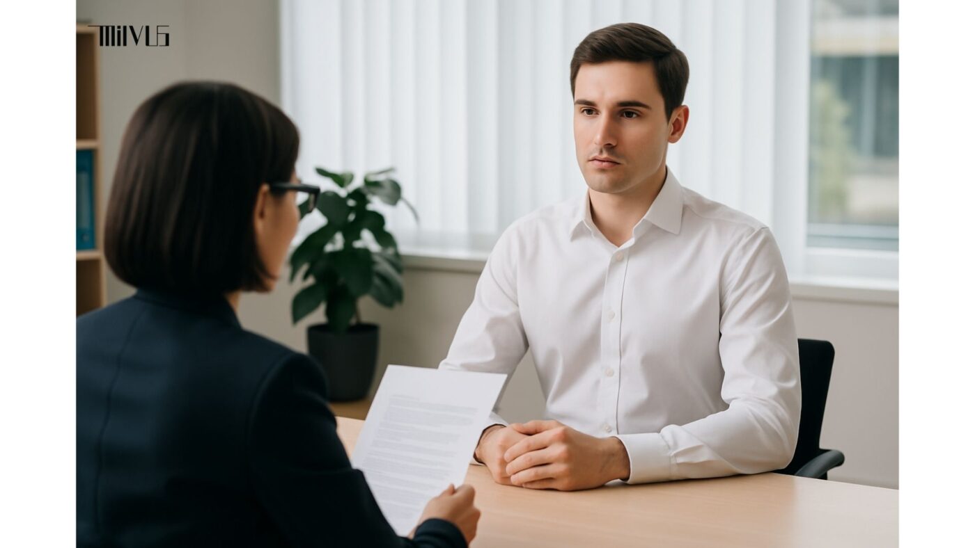 Áo sơ mi trắng cho đi phỏng vấn