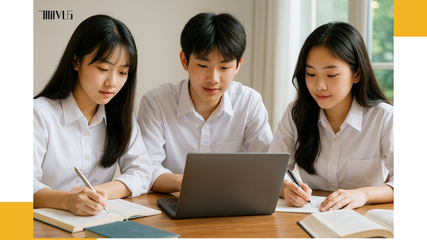 Áo sơ mi trắng cho học sinh cấp 3