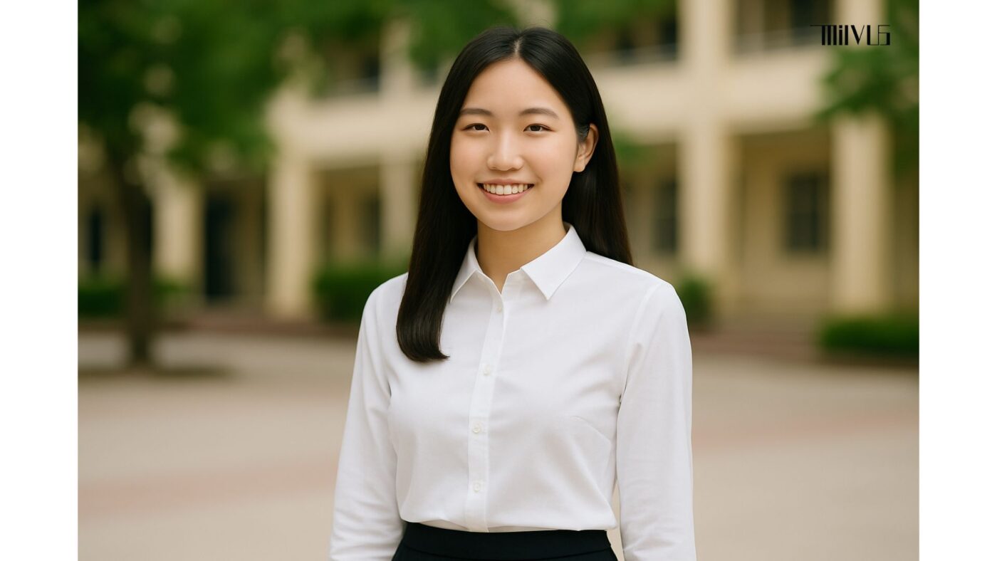 Áo sơ mi trắng cho lễ chào cờ