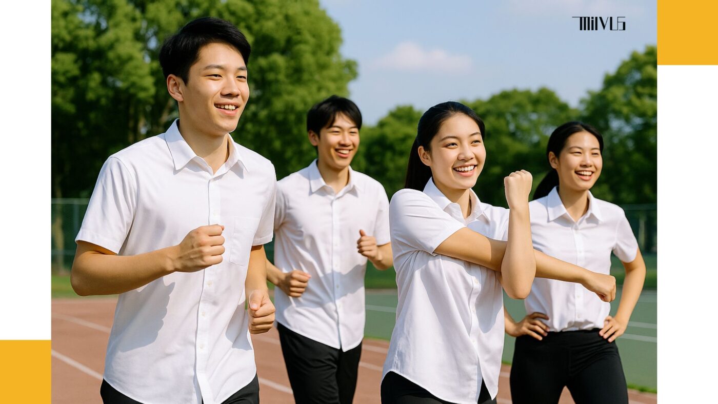 Áo sơ mi trắng cho đội nhóm thể thao