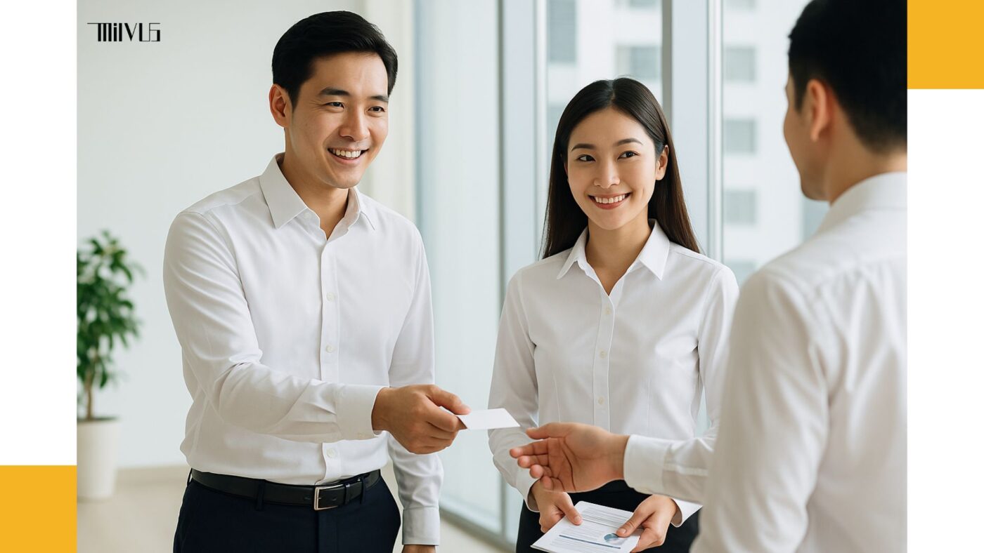 Áo sơ mi trắng cho người hay đi gặp khách hàng