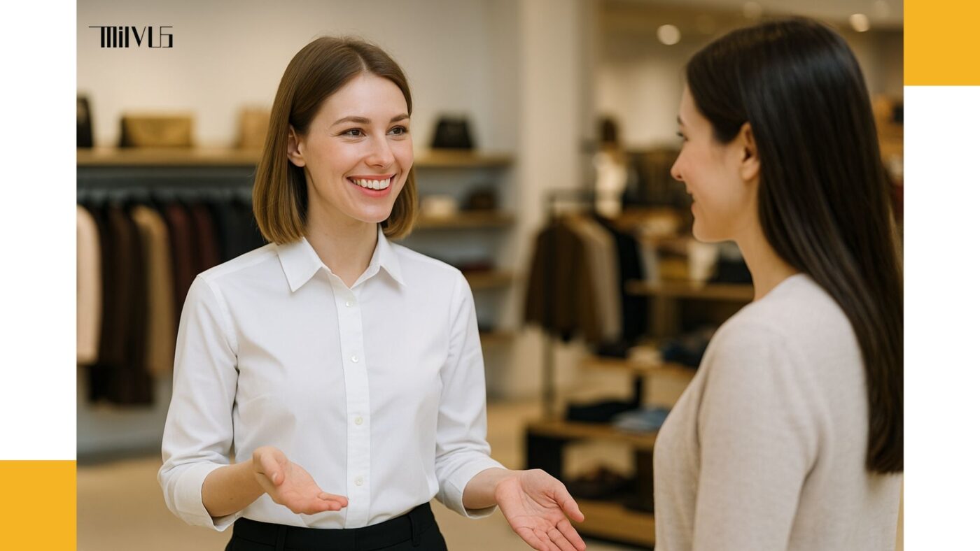 Áo sơ mi trắng cho người làm dịch vụ