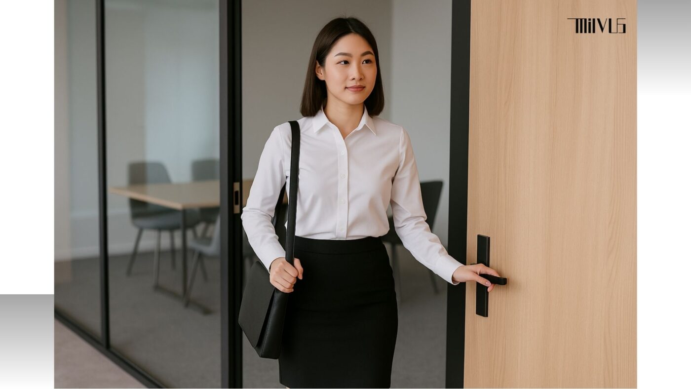 Áo sơ mi trắng cho người mới đi làm