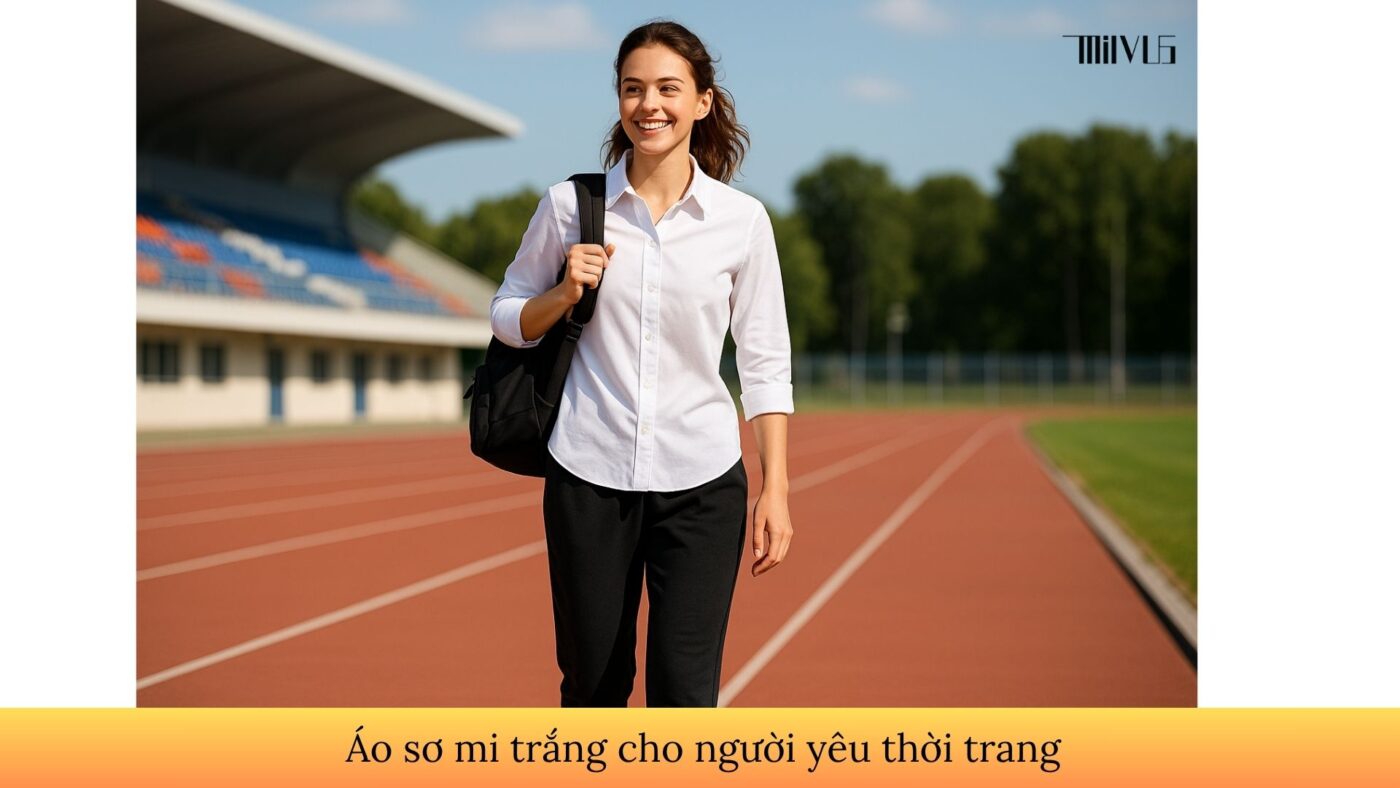 Áo sơ mi trắng cho người yêu thời trang