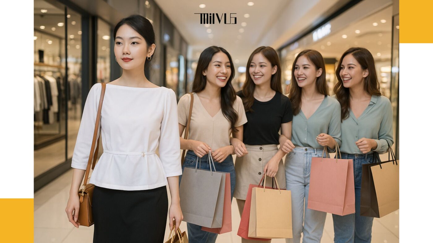 Áo sơ mi trắng cho nữ