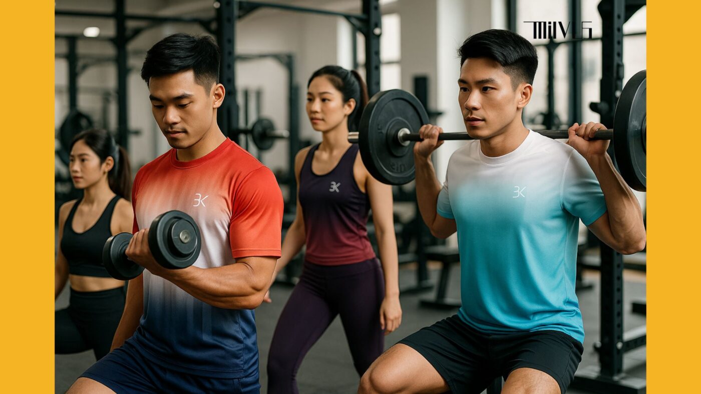 Áo thun thể thao cho người mới tập gym