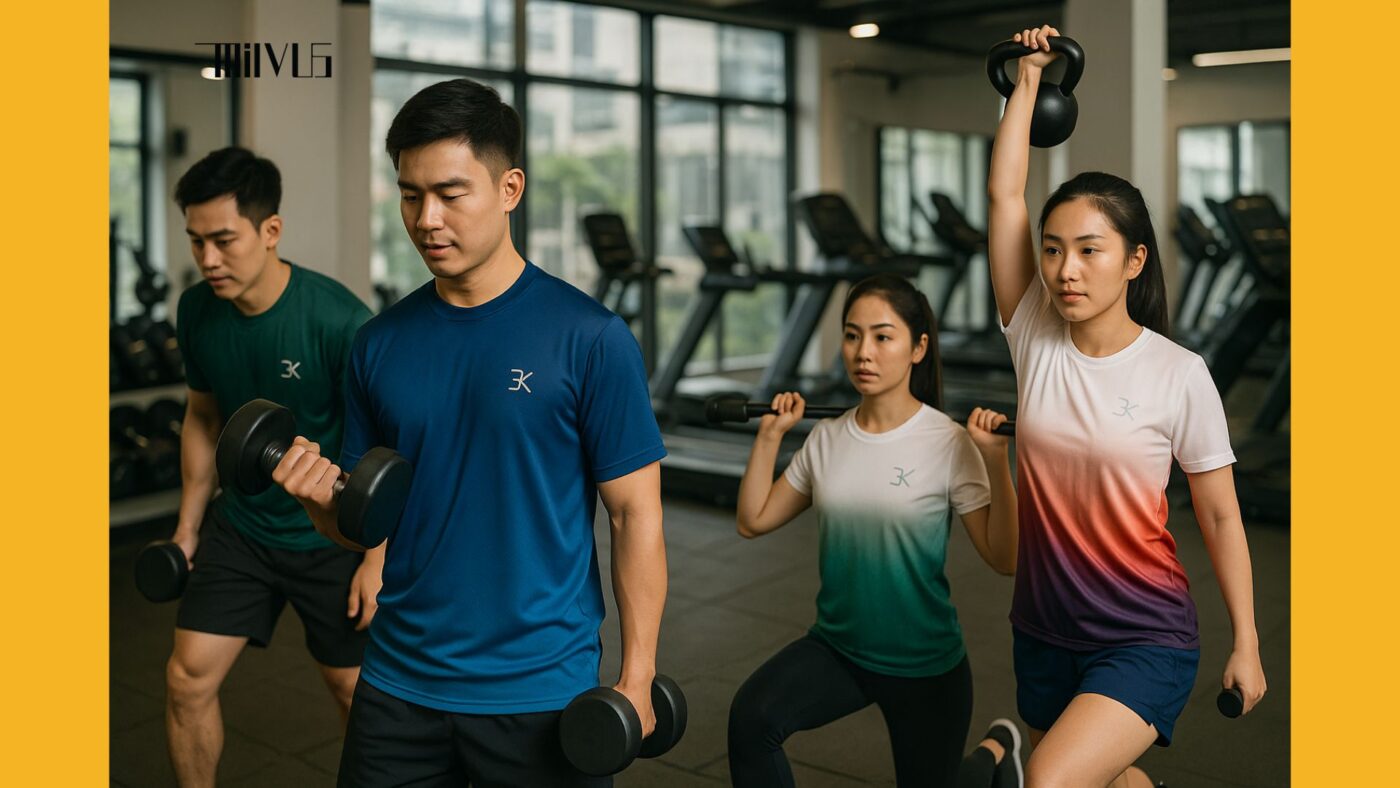 Áo thun thể thao cho người mới tập gym