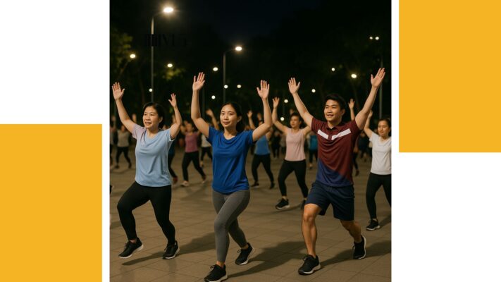 Áo thun thể thao cho người tập buổi tối