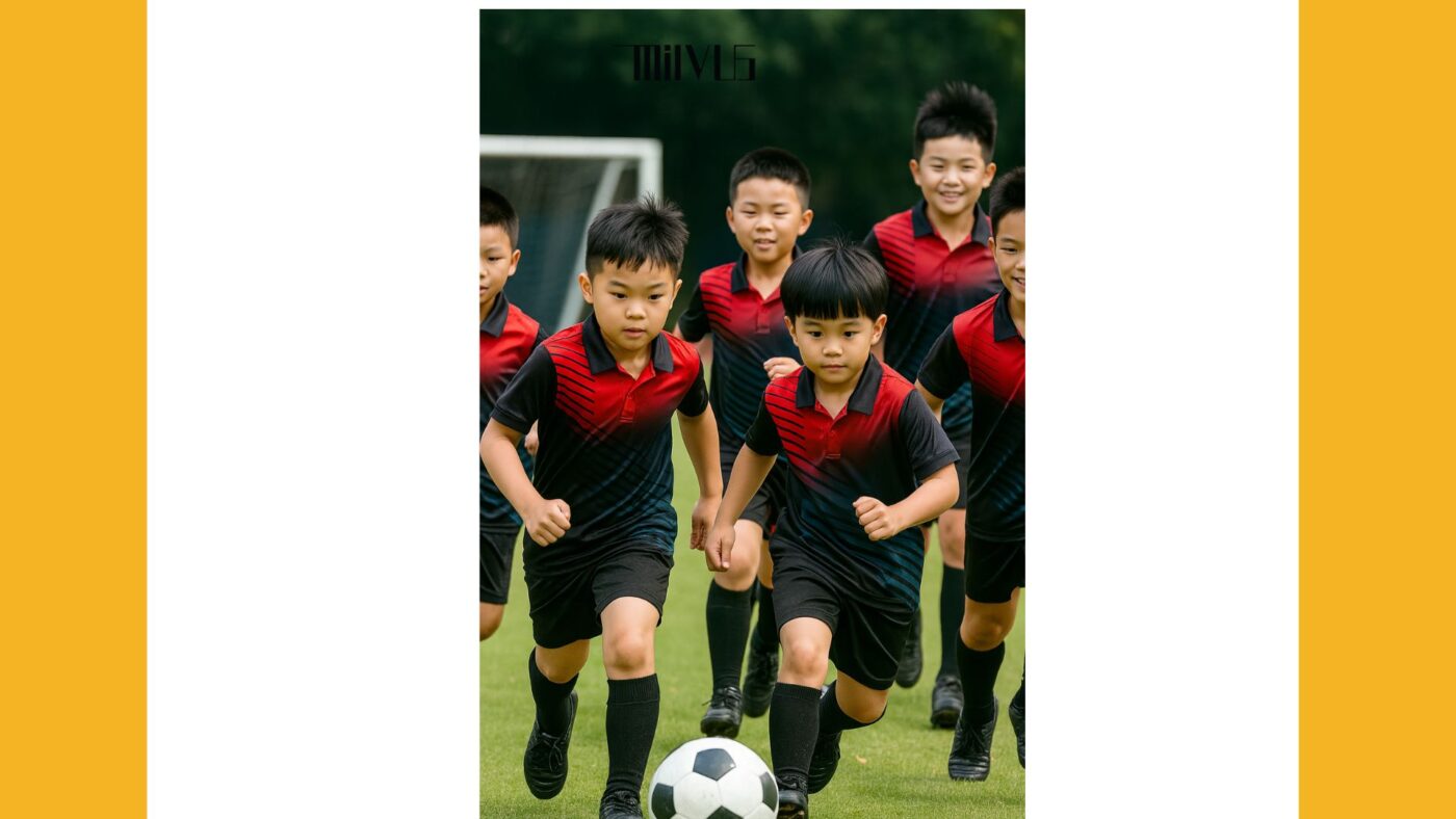 Áo thun thể thao cho thiếu nhi