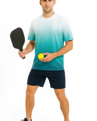 Alternative view of Áo Thun Thể Thao Nam Velocity Pulse Gradient Airmax Tech BLUEKITE