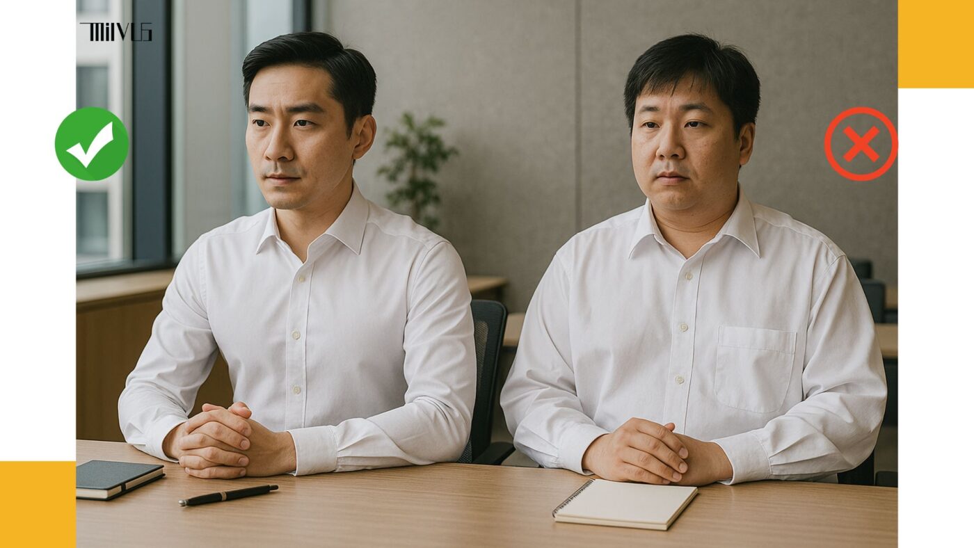 Áo sơ mi trắng cho người đi họp quan trọng