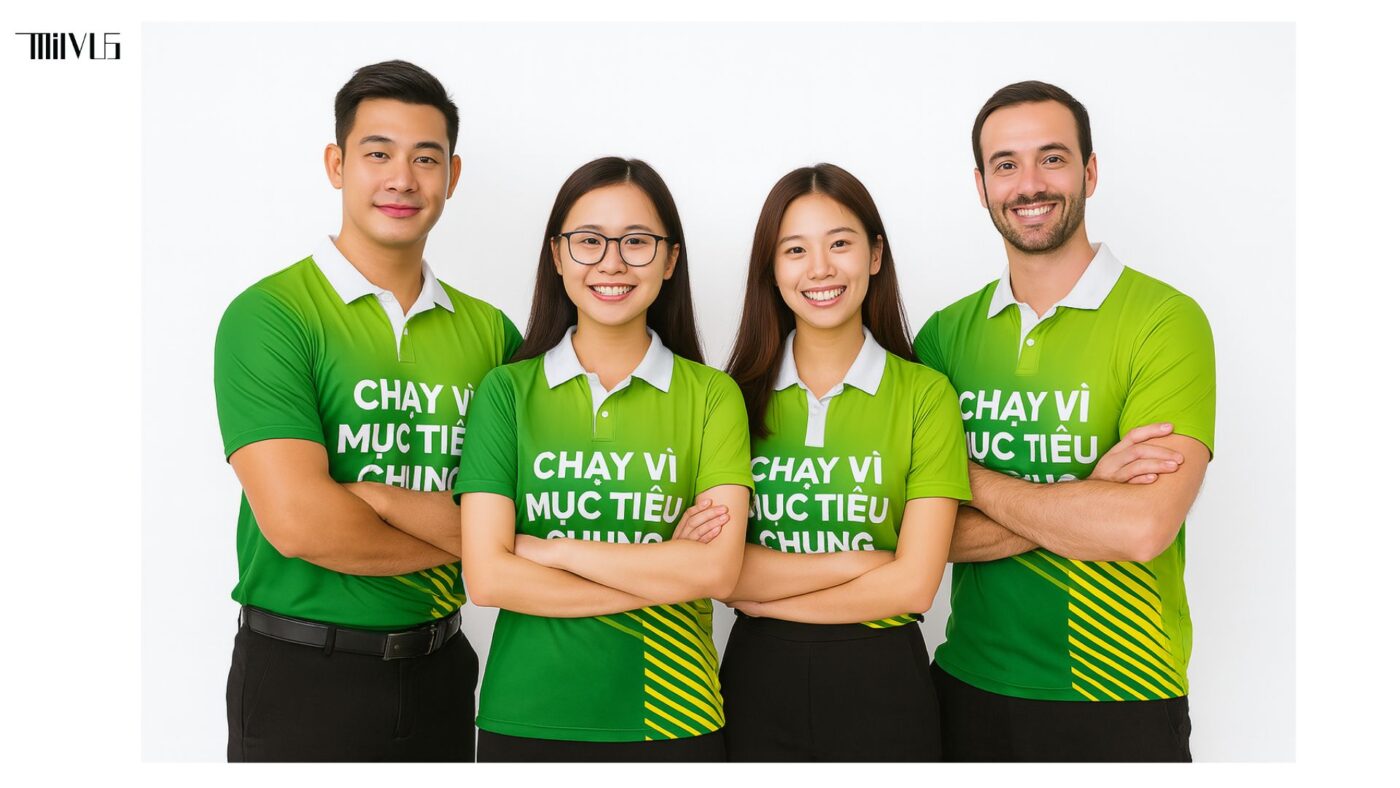 Áo thun thể thao cho doanh nghiệp