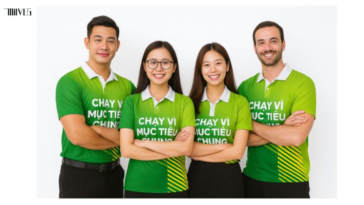 Áo thun thể thao cho doanh nghiệp