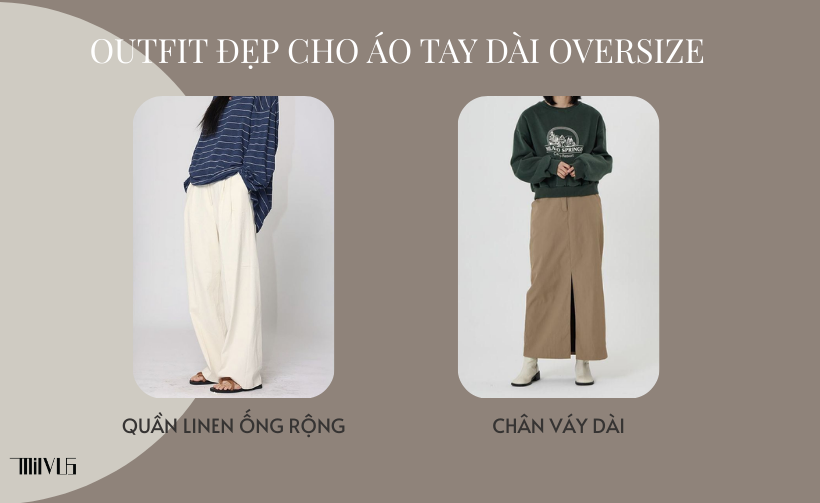 Áo Thun Nữ Dáng Oversized Tay Dài Đi Chơi