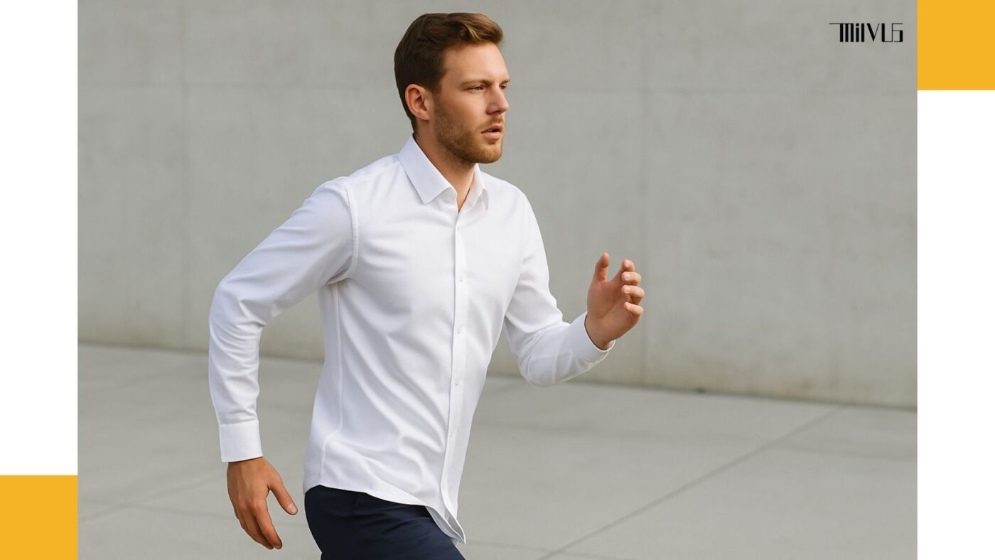Áo sơ mi trắng cho người thích chất liệu cotton