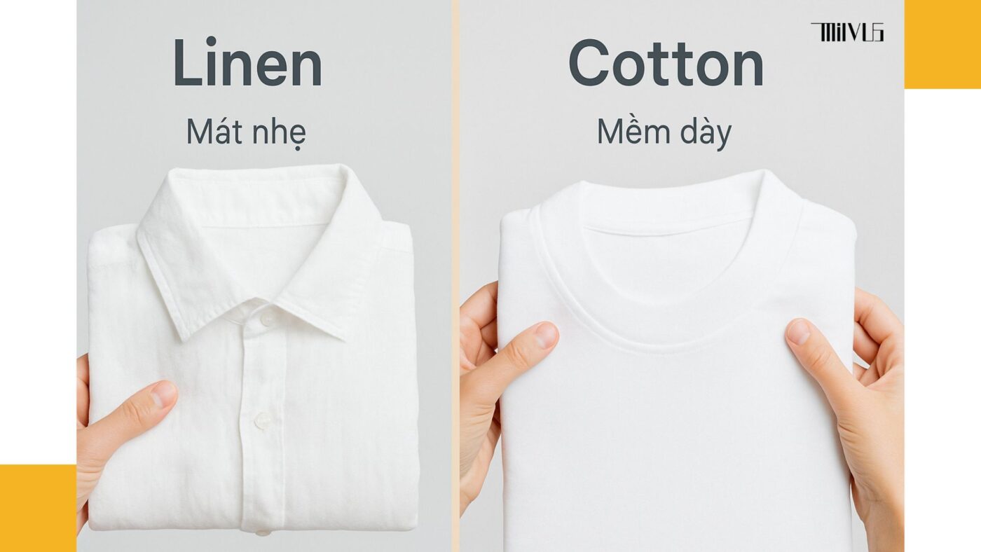 Áo sơ mi trắng cho người thích vải lanh
