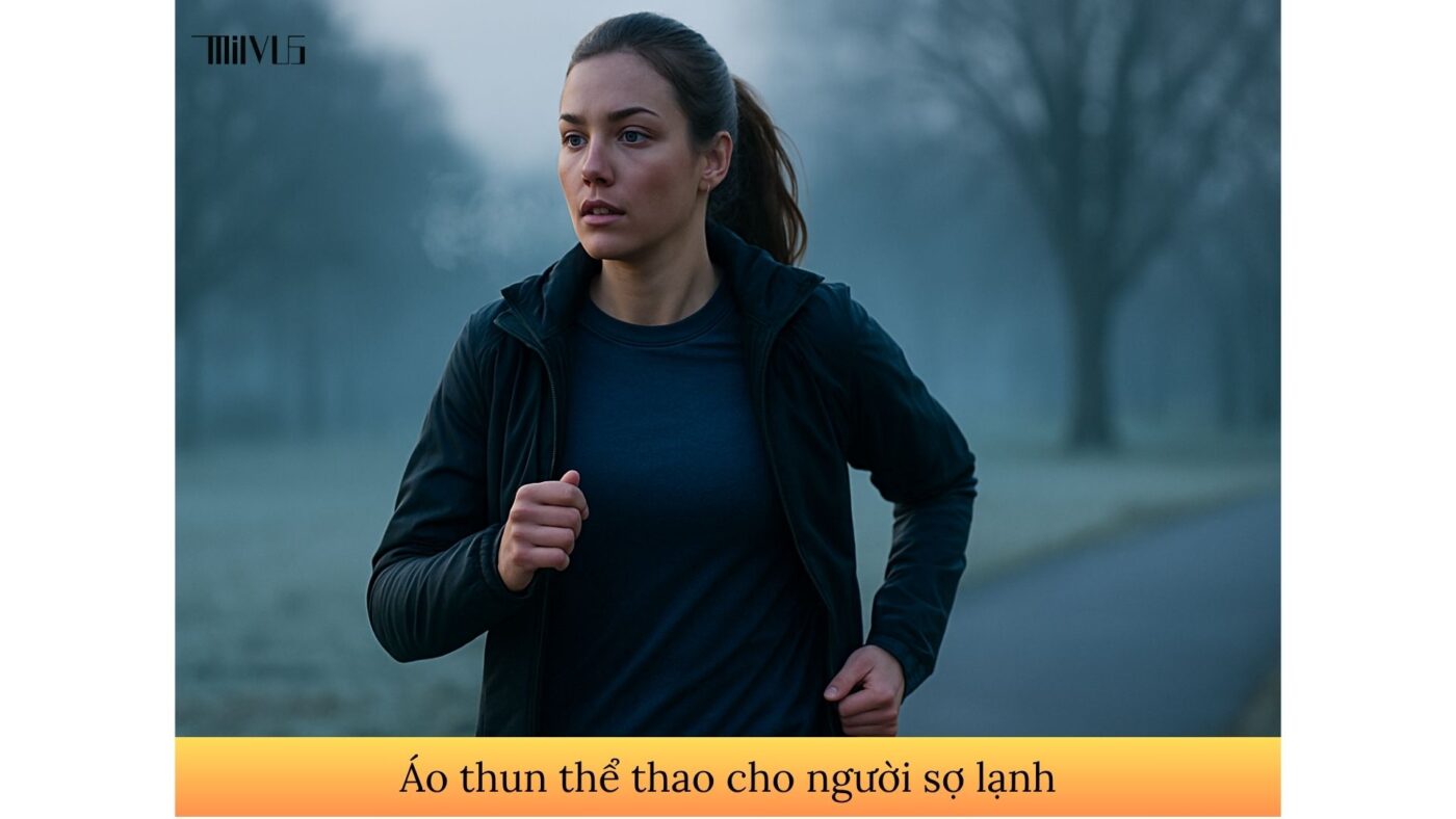 Áo thun thể thao cho người sợ lạnh