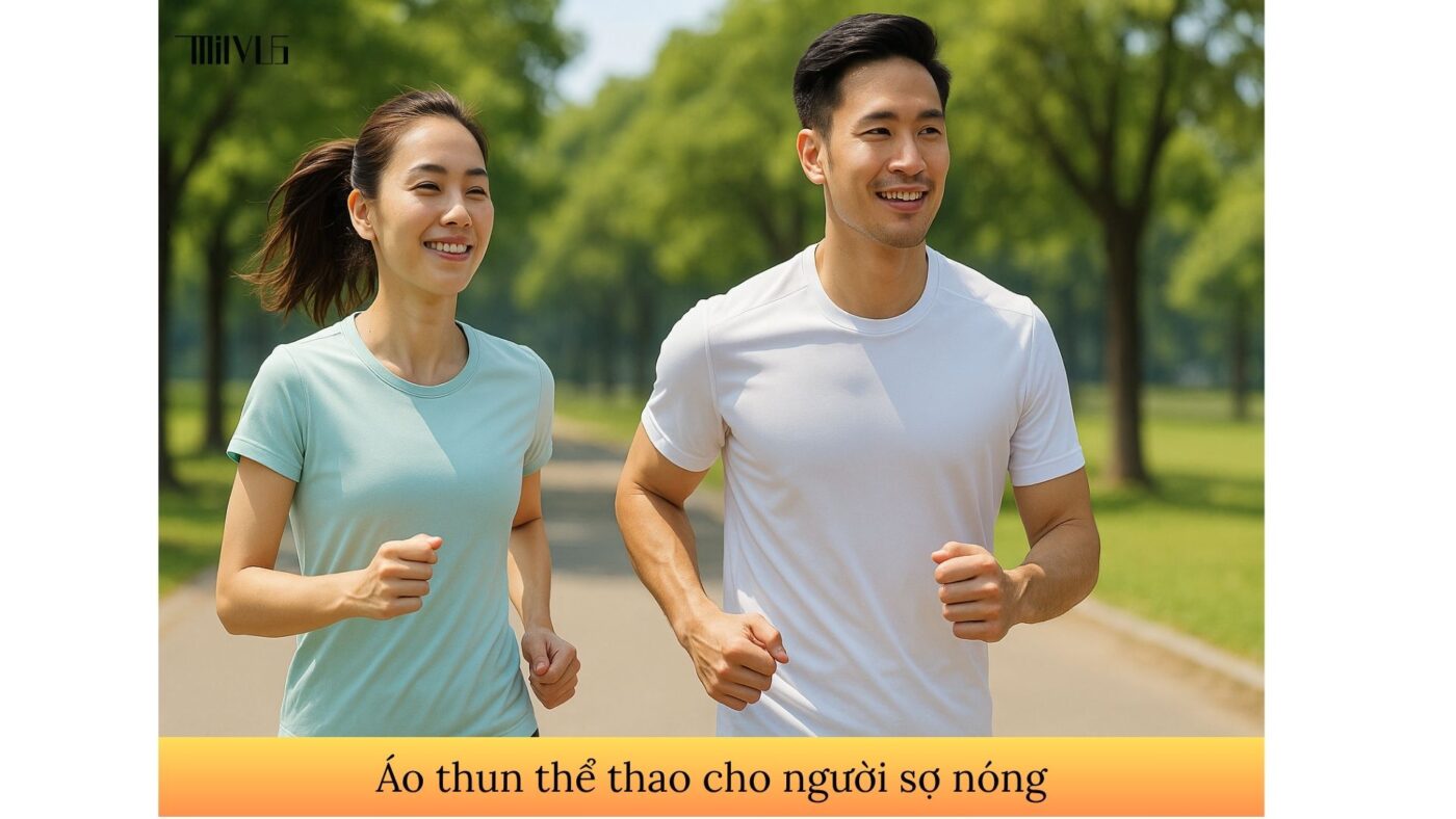 Áo thun thể thao cho người sợ nóng