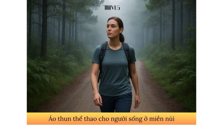 Áo thun thể thao cho người sống ở miền núi