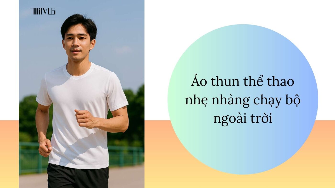 Áo thun thể thao cho người thích áo nhẹ nhàng