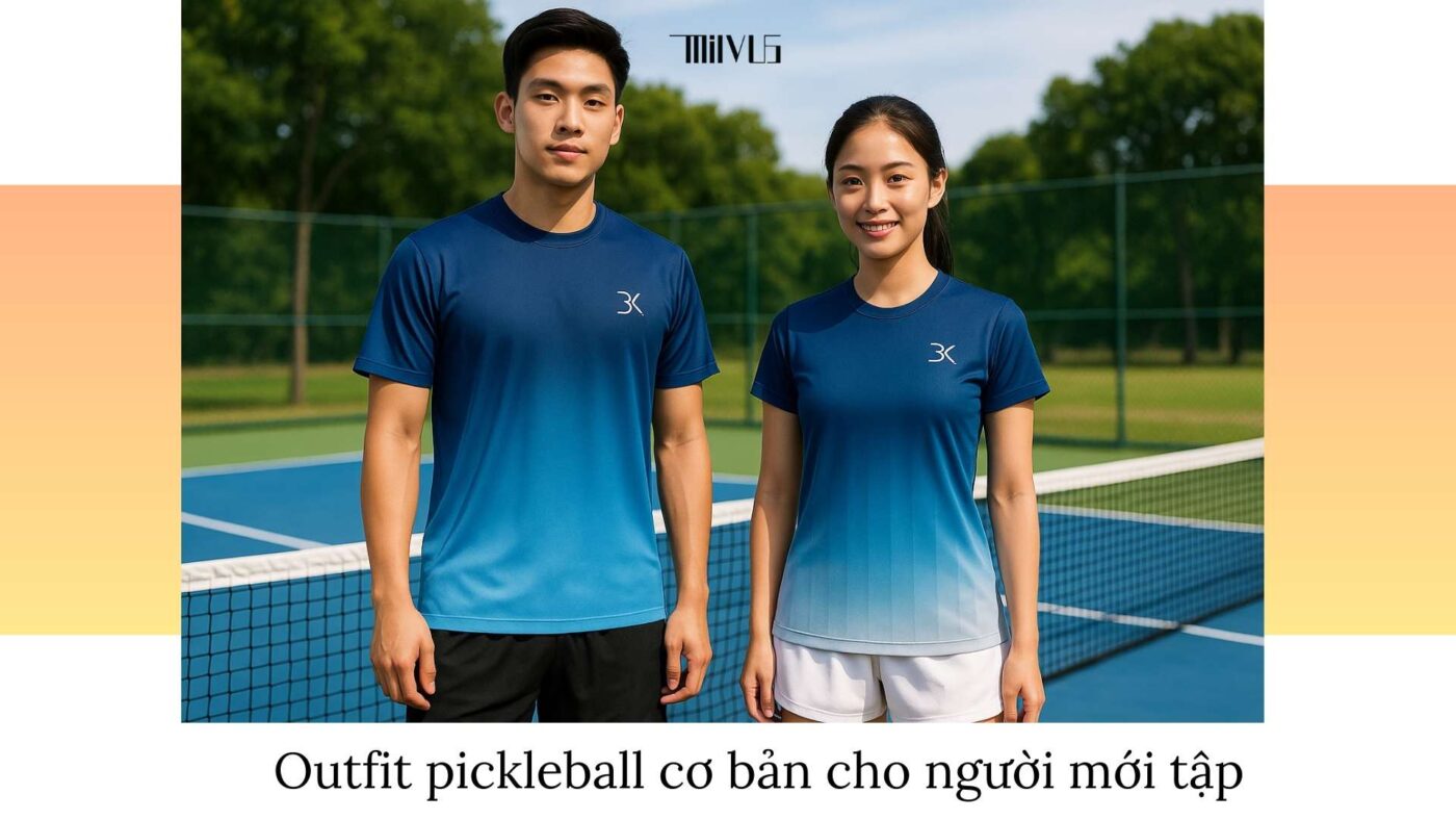Outfit pickleball cho người mới bắt đầu – đơn giản mà chuẩn