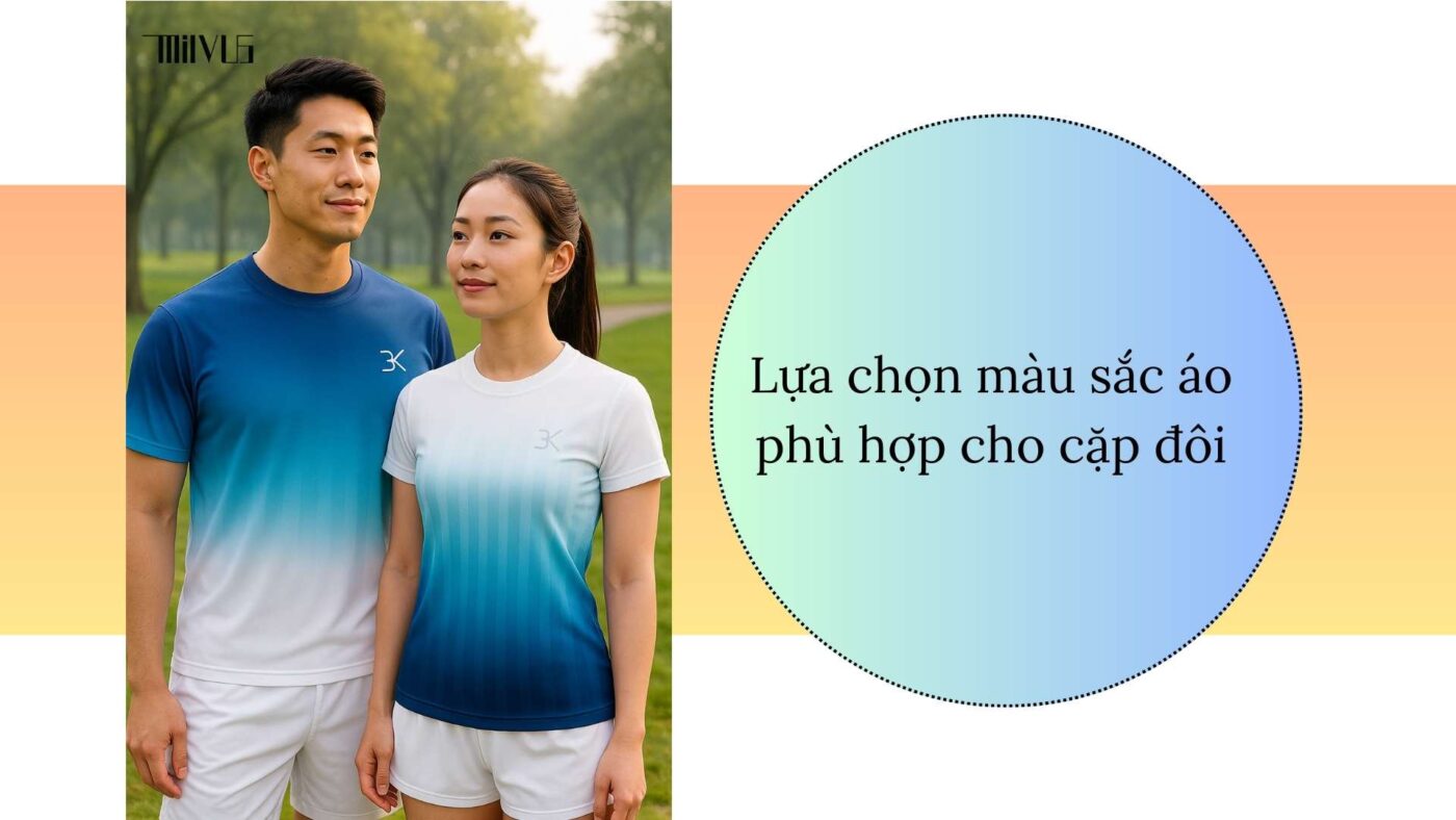 Outfit pickleball cho cặp đôi yêu thể thao cùng nhau