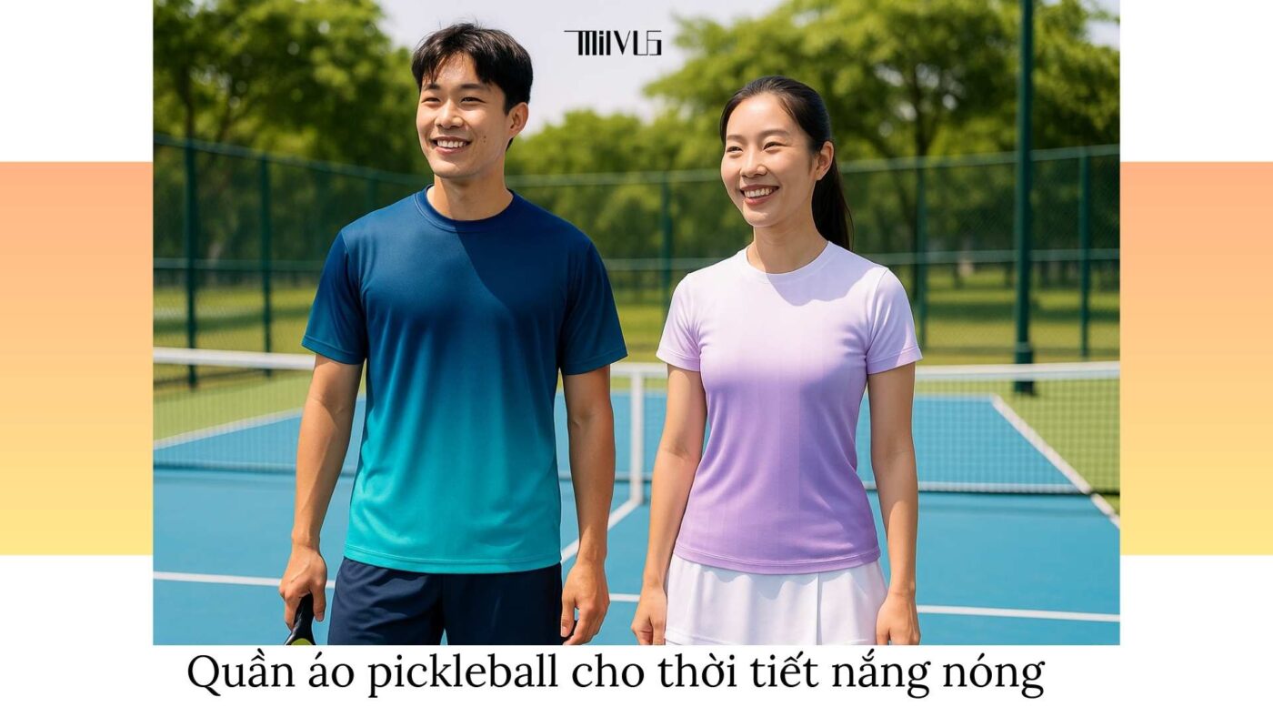 Quần áo pickleball cho người chơi phong trào
