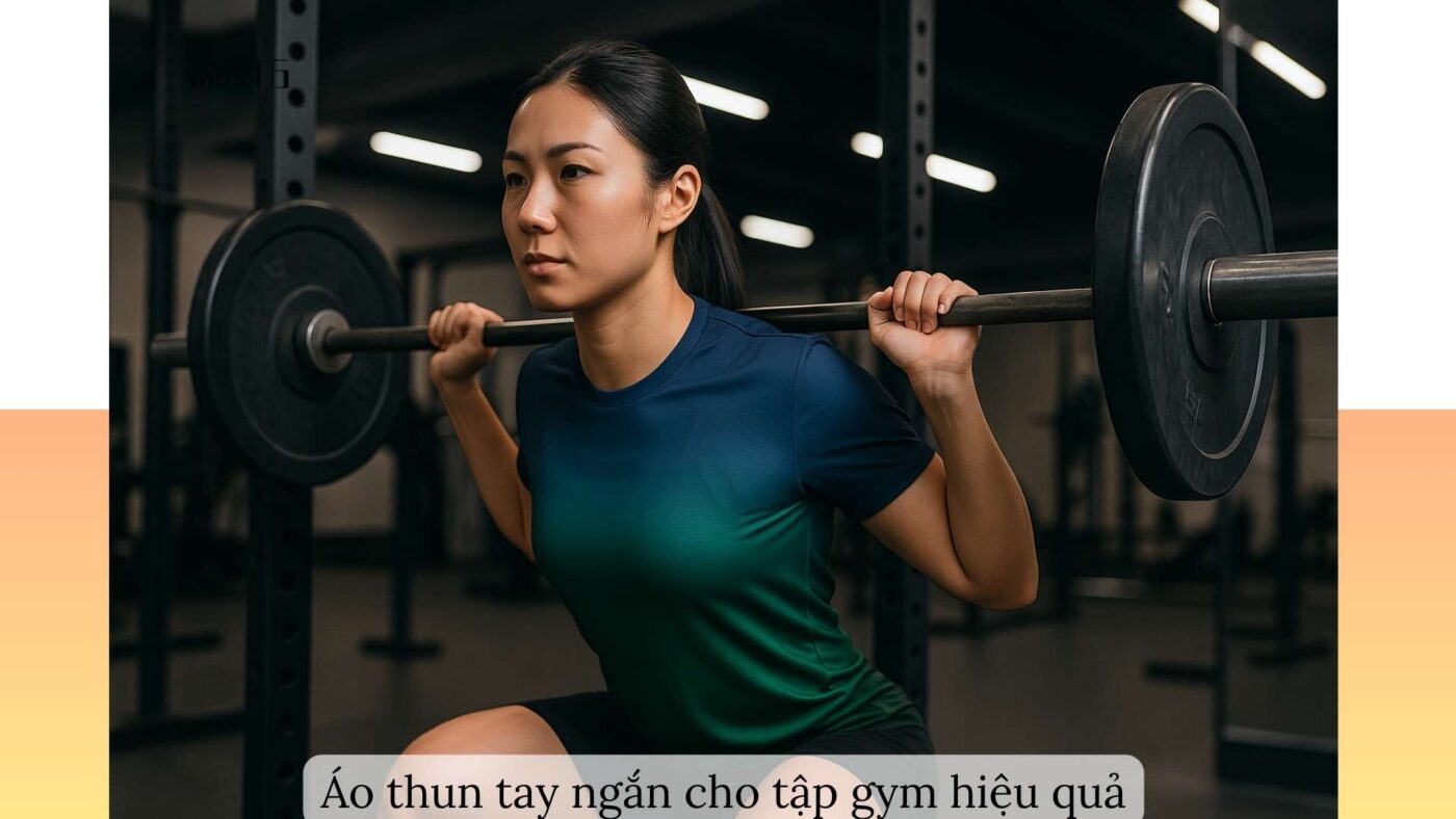 Áo thun thể thao cho người thích áo tay ngắn