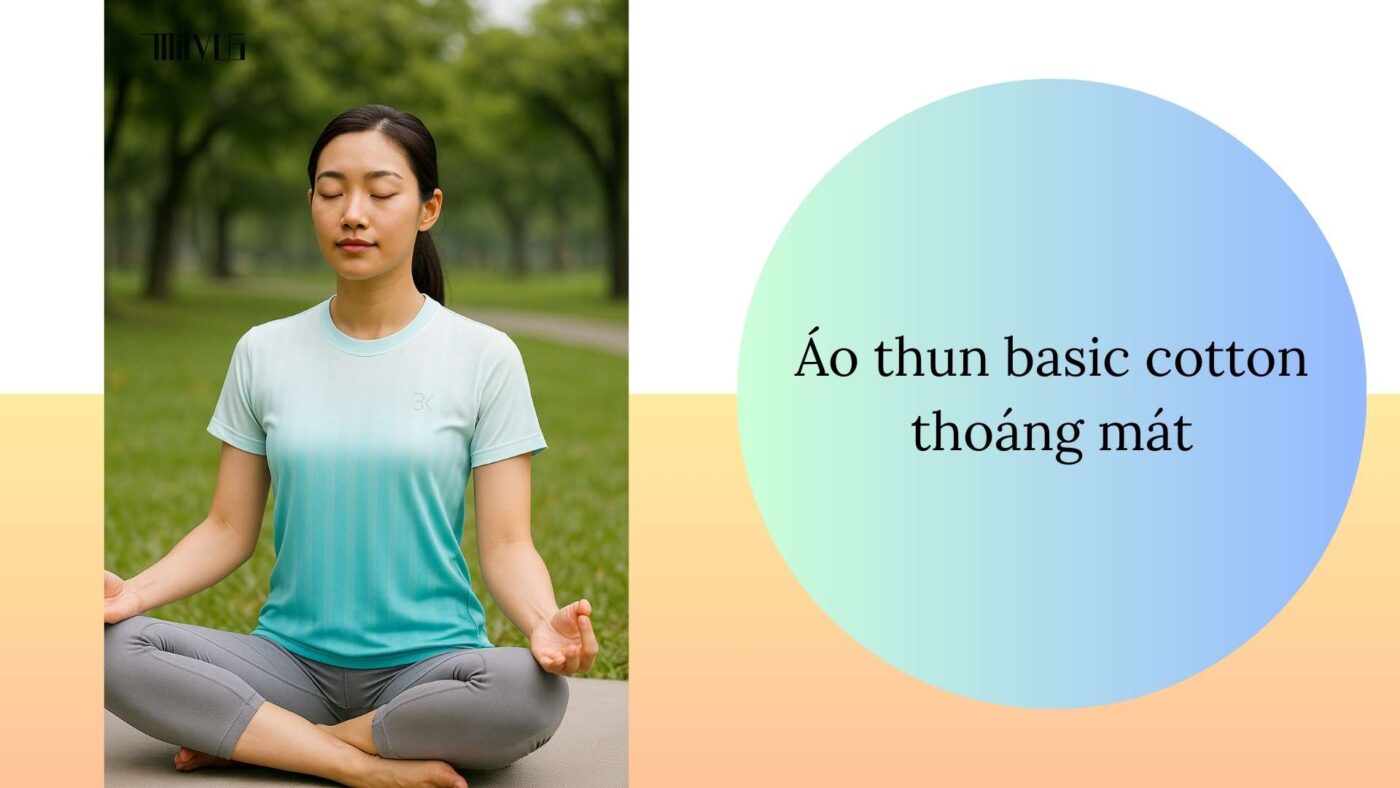 Áo thun thể thao cho người yêu phong cách basic