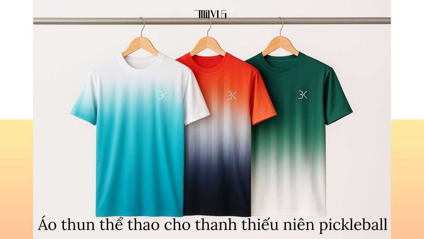 Trang phục pickleball cho thanh thiếu niên mới tập