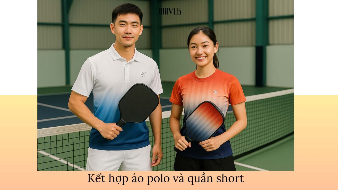 Outfit pickleball cho nhân viên văn phòng chơi sau giờ làm