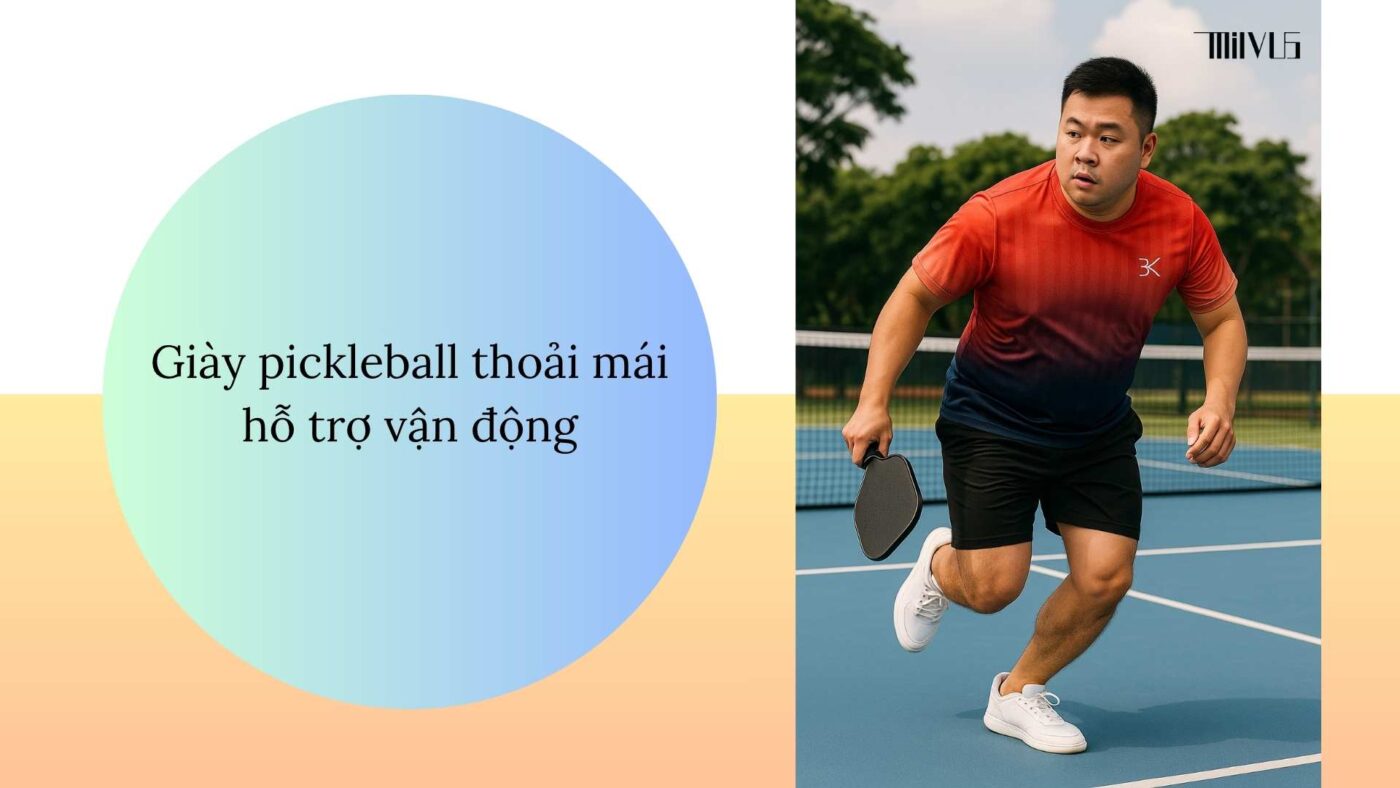 Outfit pickleball cho người dáng tròn trịa - thoải mái tự tin