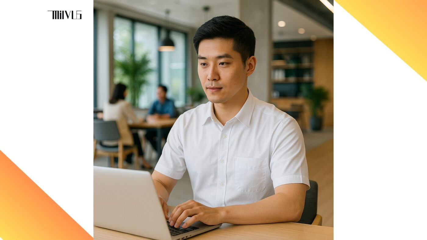 Áo sơ mi trắng cho người thích khô nhanh – giữ form đẹp, tiện lợi cho công sở.