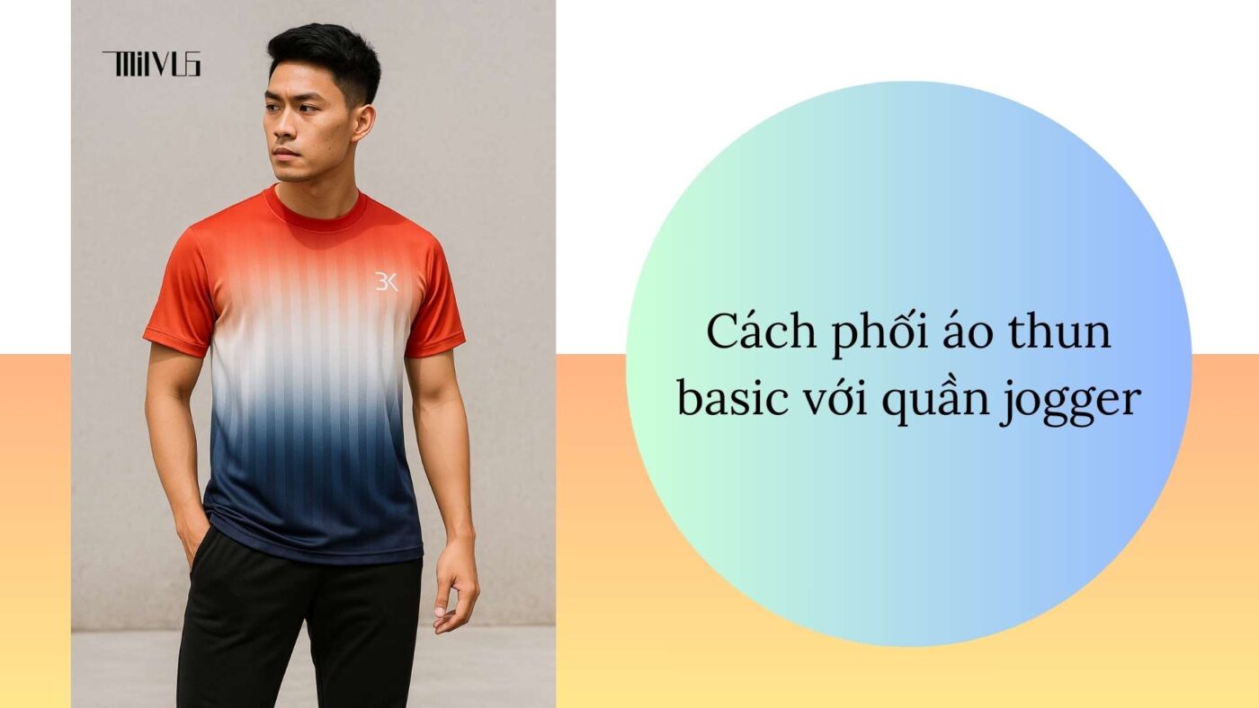 Áo thun thể thao cho người yêu phong cách basic