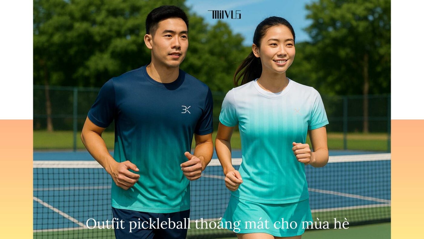 Outfit pickleball giá tốt mà vẫn phong cách
