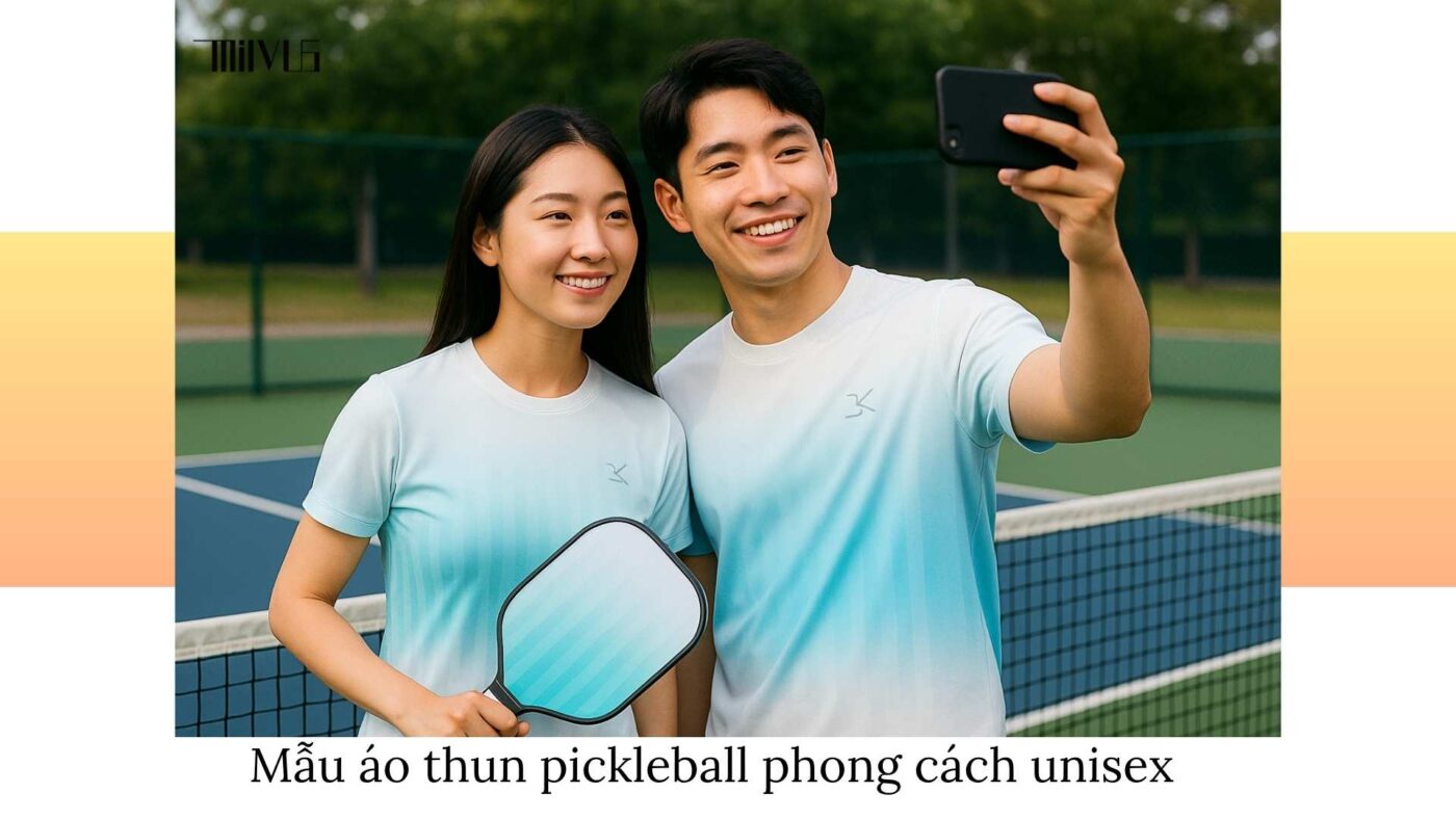 Trang phục pickleball cho người yêu thời trang Hàn Quốc