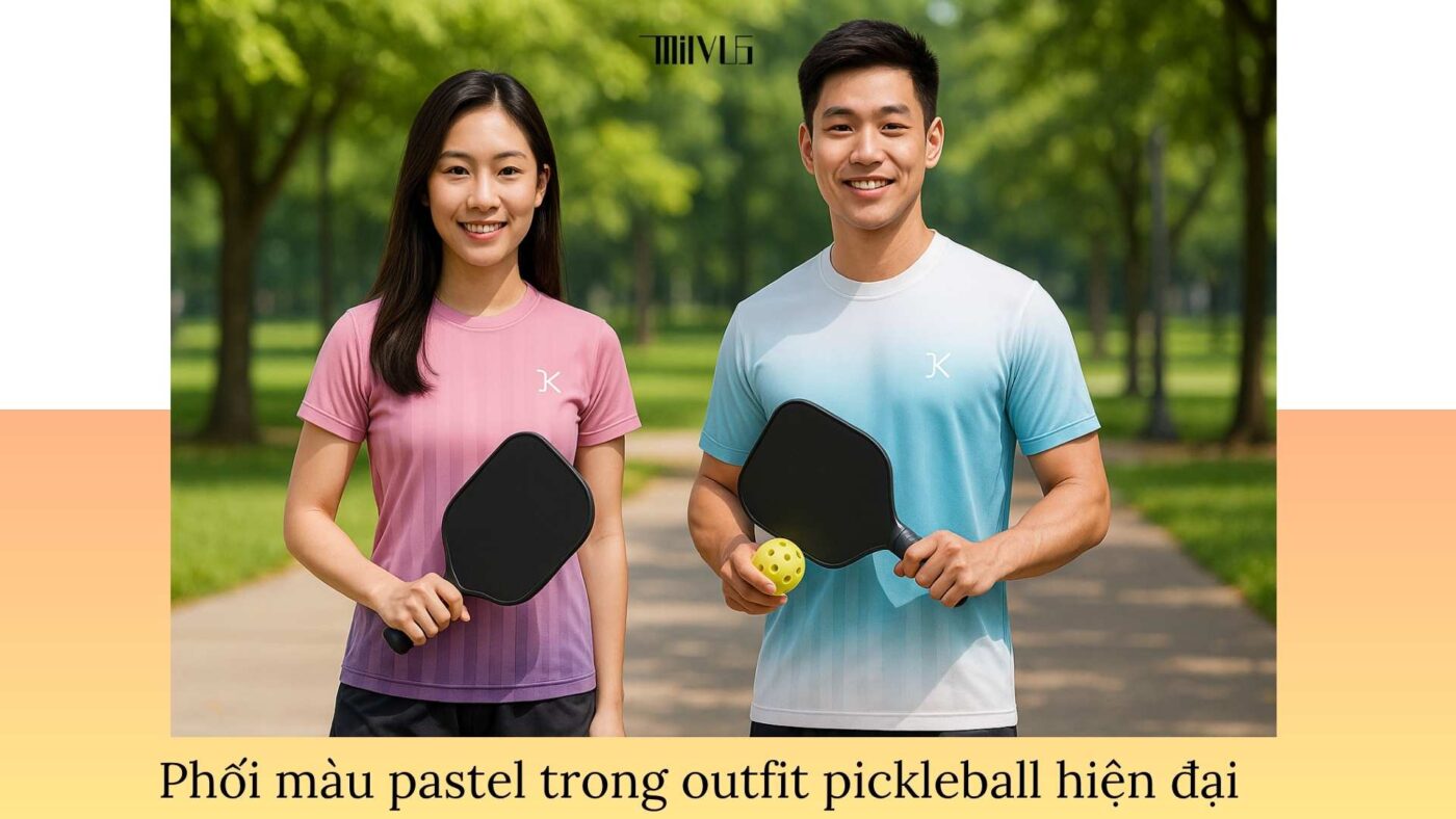 Outfit pickleball cho giới trẻ sống ở thành phố lớn