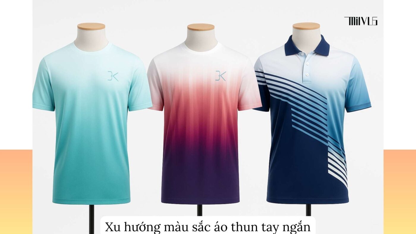 Áo thun thể thao cho người thích áo tay ngắn