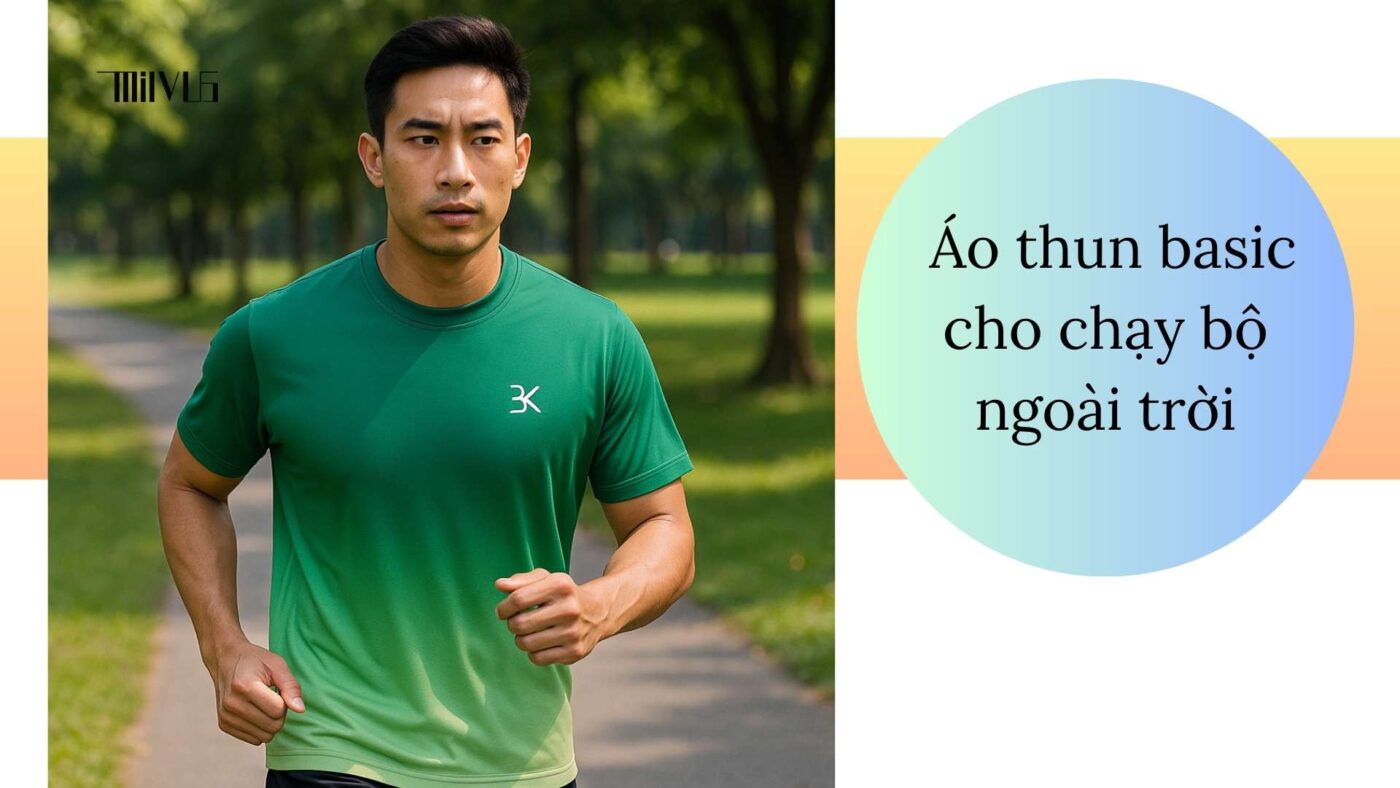 Áo thun thể thao cho người yêu phong cách basic